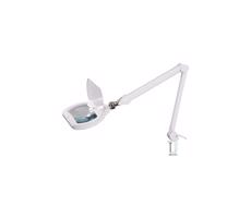 LED Lampa stołowa ściemnialna z lupą LED/12W/230V biały