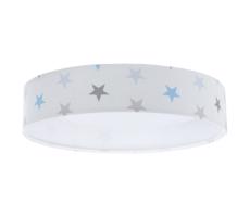 LED Plafon GALAXY KIDS LED/24W/230V stars białe/szare/niebieski