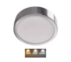 LED Plafon LED/12,5W/230V 3000/3500/4000K śr. 17 cm chrom