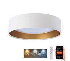 LED Plafon SMART GALAXY LED/24W/230V Wi-Fi Tuya biały/złoty+ pilot