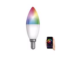 LED RGB Żarówka ściemnialna GoSmart E14/4,8W/230V 2700-6500K Wi-Fi Tuya