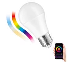 LED RGBW Żarówka ściemnialna E27/9W/230V 2700-6500K Wi-Fi Tuya