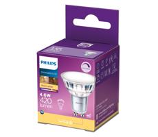 LED Ściemnialna żarówka Philips GU10/4,6W/230V 2700K