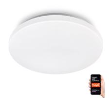 LED Ściemnialny plafon MOON LED/18W/230V 2700-6500K Wi-Fi Tuya