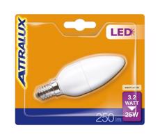 LED Żarówka B35 E14/3,2W/230V 2700K - Attralux