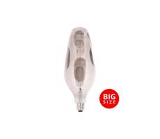 LED Żarówka FILAMENT BUMPED SMOKE BT110 E27/4W/230V 2000K