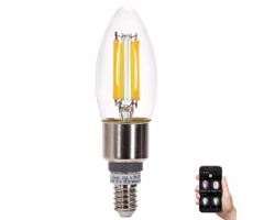 LED Żarówka FILAMENT C35 E14/4,5W/230V 2700-6500K -