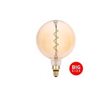 LED Żarówka FILAMENT SPIRAL VINTAGE G200 E27/4W/230V 2000K