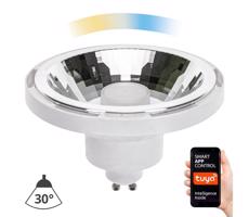 LED Żarówka ściemnialna AR111 GU10/10W/230V 3000-6500K Wi-Fi Tuya 30° biała