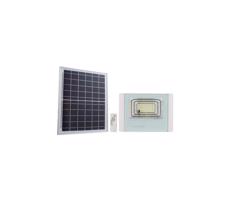 LED Zewnętrzny naświetlacz solarny LED/20W/3,2V IP65 4000K + pilot