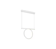 LED Żyrandol na drucie LOOP LED/20W/230V biały