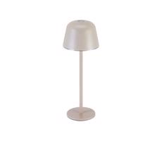 Ledvance - LED Ściemnialna zewnętrzna lampa akumulatorowa TABLE LED/2,5W/5V IP54 beżowe