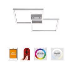 Leuchten Direkt 16429-55 - LED RGB Plafon ściemnialny 2xLED/12,5W/230V + Pilot