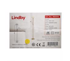 Lindby - Lampa podłogowa JOST 1xE27/10W/230V + 1xE14/5W