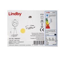 Lindby - LED Żyrandol ściemnialny na lince SMART VERIO LED/27W/230V + pilot