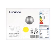 Lucande - LED Zewnętrzna oprawa wpuszczana HELENE LED/3W/230V IP67