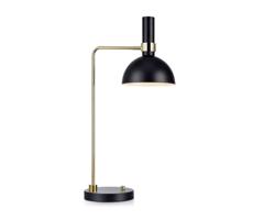 Markslöjd 106973 - Ściemnialna lampa stołowa LARRY 1xE27/60W/230V czarny/złoty