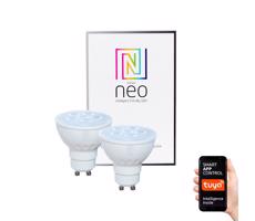 NEO - 2xLED Ściemnialna żarówka GU10/4,8W/230V ZigBee