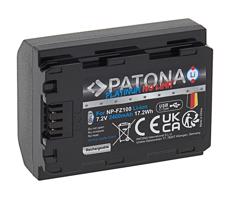 PATONA - Bateria Sony NP-FZ100 2400mAh Li-Ion Platinum USB-C