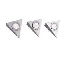 Paul Neuhaus 1119-55-3 - SET 3x LED Oświetlenie do mebli z czujnikiem LED/2,5W/230V