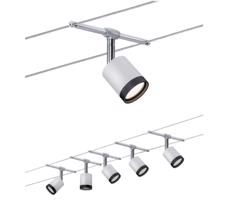 Paulmann 3981 - ZESTAW 5xLED/4W Oświetlenie punktowe TUBE 230V