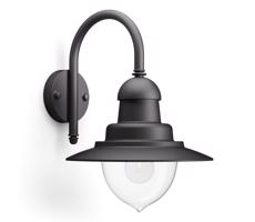 Philips 01652/30/PN - Kinkiet zewnętrzny RAINDROP 1xE27/60W/230V IP44