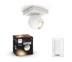 Philips 50471/31/P6 - LED Ściemnialne oświetlenie punktowe Hue BUCKRAM 1xGU10/5W/230V