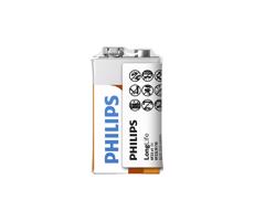 Philips 6F22L1F/10 - Bateria Cynkowo-chlorkowa 6F22 LONGLIFE 9V