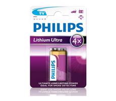 Philips 6FR61LB1A/10 - Bateria litowa 6LR61 LITHIUM ULTRA 9V