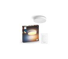 Philips - LED Plafon ściemnialny Hue ENRAVE M LED/19,2W/230V biały + pilot