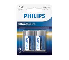 Philips LR14E2B/10 - 2 szt. Bateria alkaliczna C ULTRA ALKALINE 1,5V