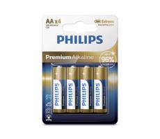 Philips LR6M4B/10 - 4 ks Bateria alkaliczna AA PREMIUM ALKALINE 1,5V