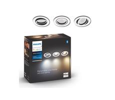 Philips - SET 3x LED Ściemniane oświetlenie wpuszczane Hue 1xGU10/5,7W/230V