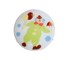 Plafon dziecięcy CLOWN 1xE27/60W/230V śr. 300 mm