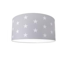 Plafon dziecięcy STARS GREY 2xE27/60W/230V szary