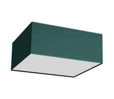 Plafon VERDE 3xE27/60W/230V 50x50 cm zielony