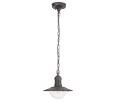 Rabalux 8717 - Zewnętrzna lampa wisząca OSLO 1xE27/60W czarna IP44