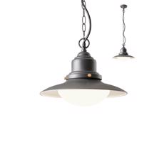 Redo 90094 - Lampa wisząca zewnętrzna na łańcuchu ELIO 1xE27/42W/230V IP44