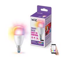 Ściemniana żarówka LED RGBW P45 E27/4,9W/230V 2200-6500K CRI 90 Wi-Fi - WiZ