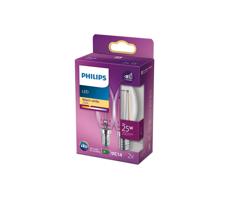 SET 2x LED Żarówka VINTAGE Philips E14/2W/230V 2700K