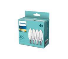 SET 4x LED Żarówka Philips E14/5,5W/230V 2700K