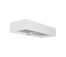 Solarna lampa ścienna LED z czujnikiem LED/6W/3,7V IP65 4000K biała