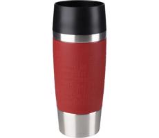 Tefal - Kubek podróżny 360 ml TRAVEL MUG stal nierdzewna/czerwony