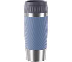 Tefal - Termokubek 360 ml EASY TWIST MUG stal nierdzewna/niebieski