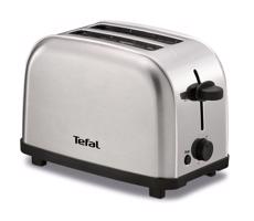 Tefal - Toster z dwoma otworami ULTRA MINI 700W/230V chrom