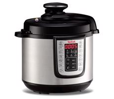 Tefal - Wielofunkcyjny szybkowar elektryczny ALL IN ONE POT 1100W/230V chrom/czarny