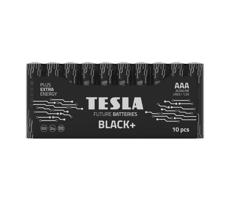 Tesla Batteries - 10 szt Bateria alkaliczna AAA BLACK+ 1,5V