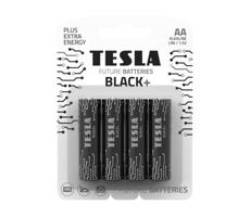 Tesla Batteries - 4 szt. Bateria alkaliczna AA BLACK+ 1,5V