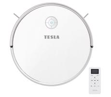 TESLA Electronics RoboStar - Inteligentny robot odkurzający 2w1 2600 mAh Wi-Fi biały + pilot