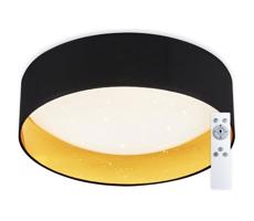 Top Light - LED Plafon ściemnialny LED/24W/230V+ pilot czarny